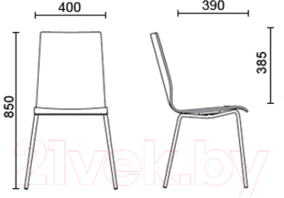 Стул Nowy Styl Sofi Chrome (CN-079)