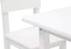 Миниатюра изображения товара Комплект мебели с детским столом Polini Kids Simple 105 S (белый)