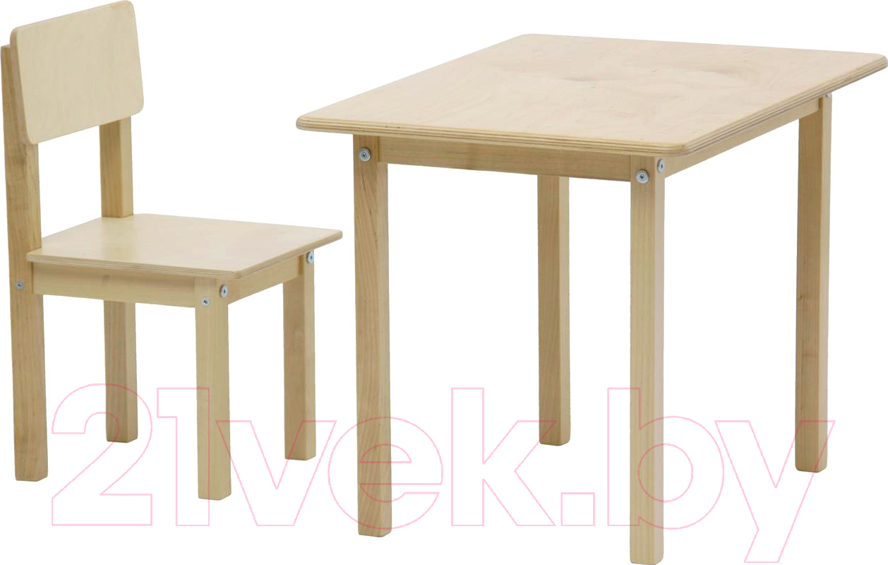 Комплект мебели с детским столом Polini Kids Simple 105 S
