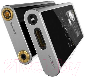 MP3-плеер Sony NW-ZX300S (серебристый)