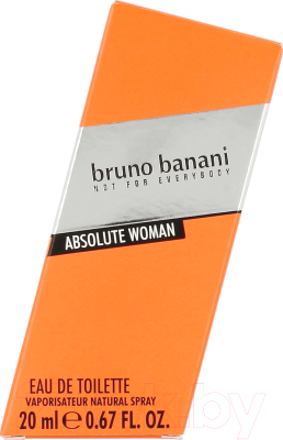 Туалетная вода Bruno Banani Absolute Woman (20мл)