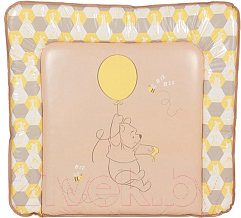 Пеленальный матрас Polini Kids Disney Медвежонок Винни и его друзья (макиато/желтый)