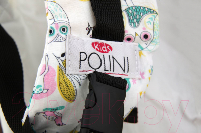 Эрго-рюкзак Polini Kids Disney Последний богатырь с вышивкой (лес/серый)