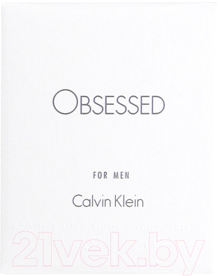 Туалетная вода Calvin Klein Obsessed For Men (30мл)