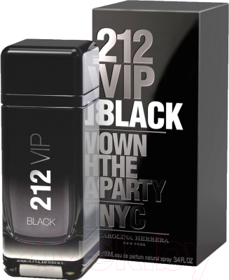 Парфюмерная вода Carolina Herrera 212 VIP Black (100мл)