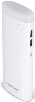 Портативное зарядное устройство Esperanza Fermion 10000mAh / EMP114W (белый)