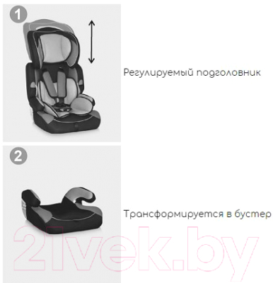 Автокресло Lorelli Kiddy Brown Beige (10070011759)