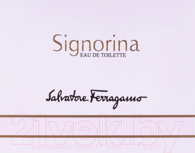 Туалетная вода Salvatore Ferragamo Signorina (50мл)