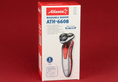 Электробритва Atlanta ATH-6608 (красный)