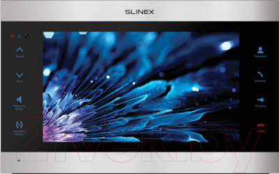 Ip-видеодомофон Slinex SL-10IPT (серебристый/черный)