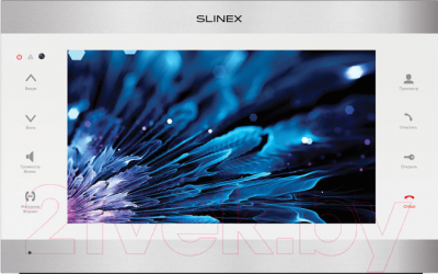 Ip-видеодомофон Slinex SL-10IPT (серебристый/белый)