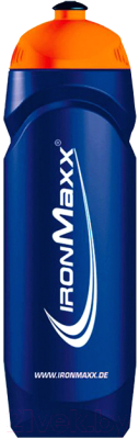 Бутылка для воды IronMaxx CIB001132 (700мл, синий/оранжевый)