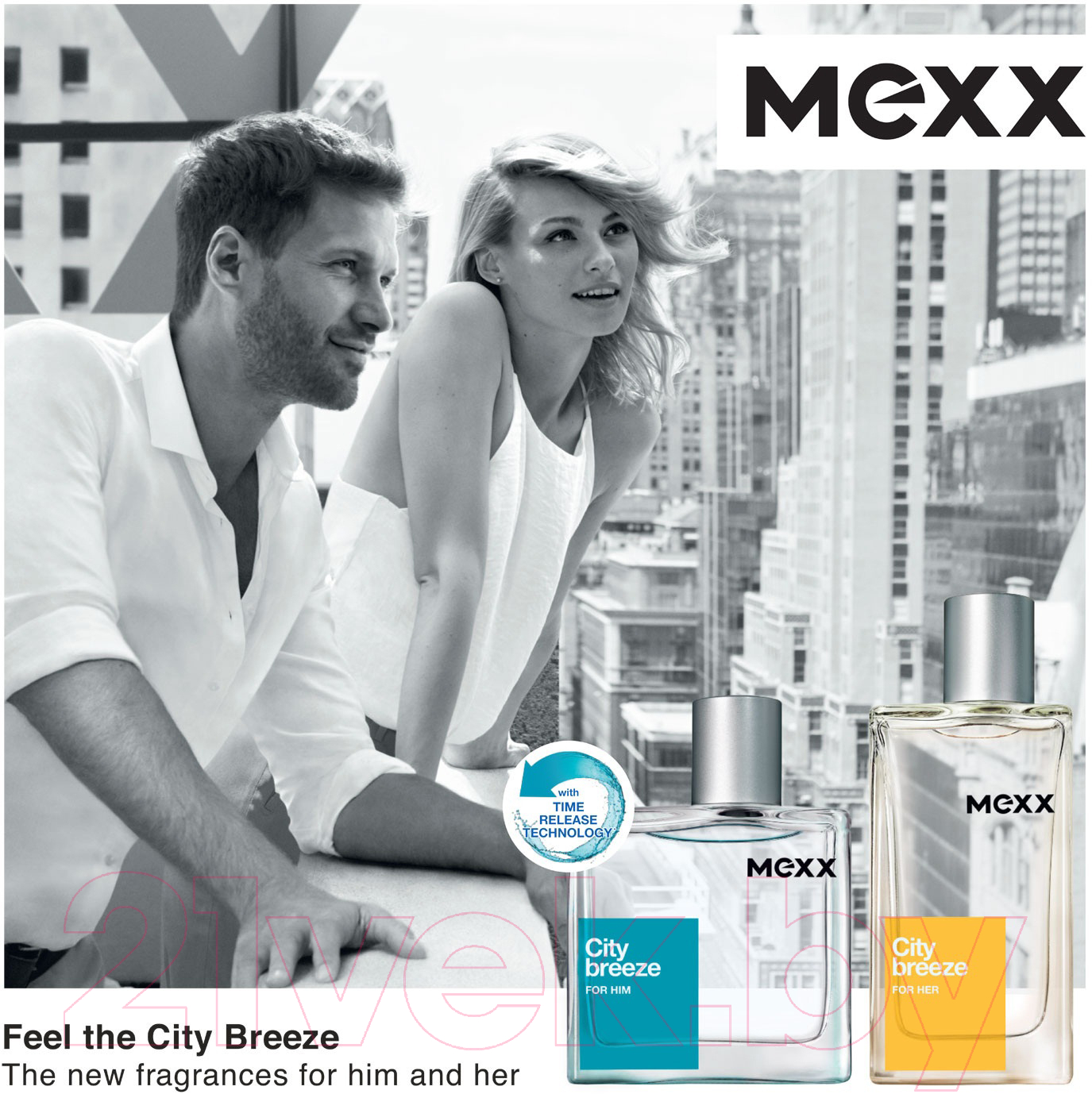 Туалетная вода Mexx City Breeze For Him (50мл)