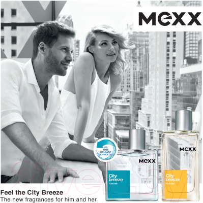 Туалетная вода Mexx City Breeze For Him (50мл)