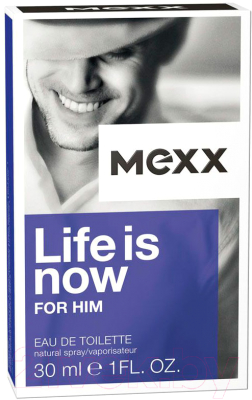 Туалетная вода Mexx Life is Now For Him (30мл)