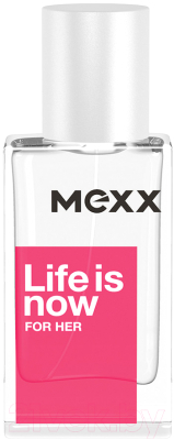 

Туалетная вода Mexx, Life is Now For Her