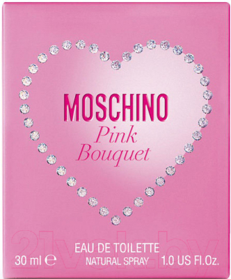 Туалетная вода Moschino Pink Bouquet (30мл)