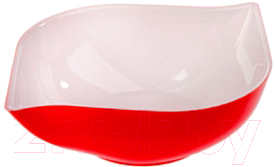 Салатник Berossi Estel ИК 10512000 (белый/красный полупрозрачны)