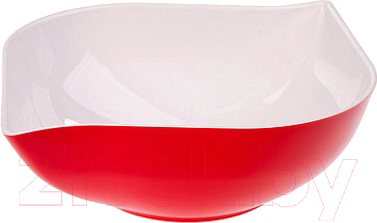 Салатник Berossi Estel ИК 10612000 (белый/красный полупрозрачный)