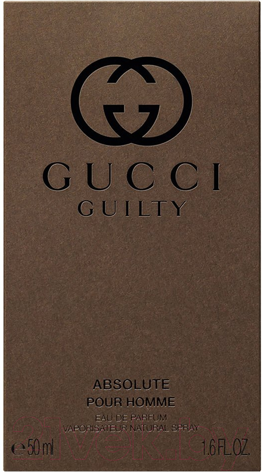 Парфюмерная вода Gucci Guilty Absolute Pour Homme (50мл)