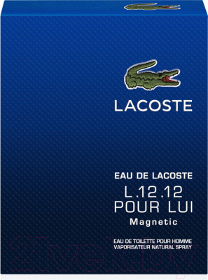 Туалетная вода Lacoste L.12.12 Pour Lui Magnetic Pour Homme (50мл)
