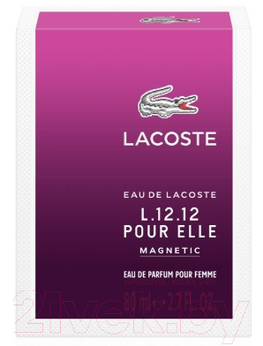 Парфюмерная вода Lacoste L.12.12 Pour Elle Magnetic Pour Femme (80мл)