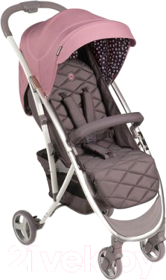 Детская прогулочная коляска Happy Baby Eleganza V2 (pink)