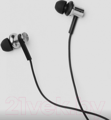 Наушники-гарнитура Xiaomi Mi In-Ear Headphones Pro QTER01JY  (серебристый)