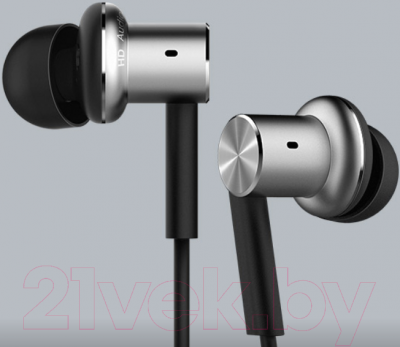 Наушники-гарнитура Xiaomi Mi In-Ear Headphones Pro QTER01JY  (серебристый)