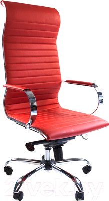 Кресло офисное Chairman 710 (экопремиум, красный)