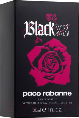 Туалетная вода Paco Rabanne Black XS For Her (30мл)