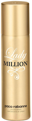 Дезодорант-спрей Paco Rabanne Lady Million (150мл)