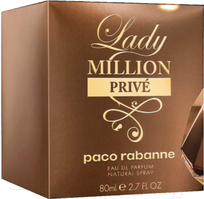 Парфюмерная вода Paco Rabanne Lady Million Prive (80мл)