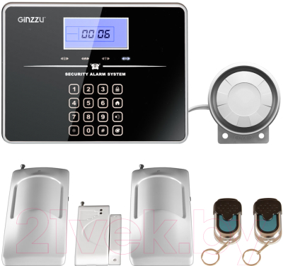 

Охранная система Ginzzu, HS-K02BL