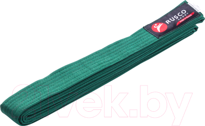 Пояс для кимоно RuscoSport 260см (зеленый)