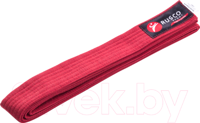 Пояс для кимоно RuscoSport 260см (красный)