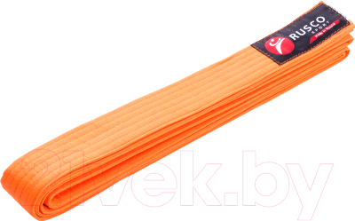 Пояс для кимоно RuscoSport 260см (оранжевый)