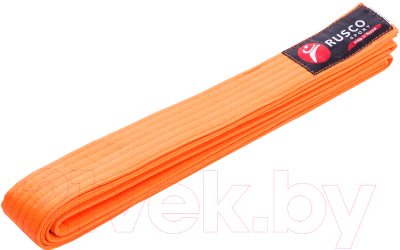 Пояс для кимоно RuscoSport 280см (оранжевый)