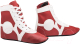 Обувь для самбо RuscoSport SM-0102 (красный, р-р 32) - 