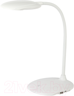 Настольная лампа ЭРА NLED-457-6W-W (белый)