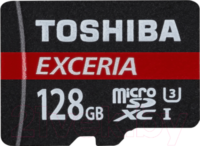 Карта памяти Toshiba Exceria M302 microSDXC 128Gb с адаптером (THN-M302R1280EA)