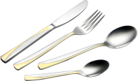 Набор столовых приборов Maestro MR-1529 (24пр, золото/сатин)