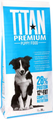 Сухой корм для собак Titan Premium Puppy (20кг)