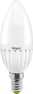 Лампа Navigator NLL-P-C37-5-230-2.7K-E14-FR