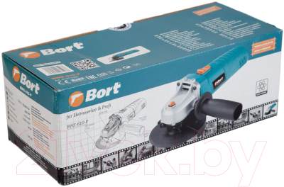 Угловая шлифовальная машина Bort BWS-610-P (91271037)