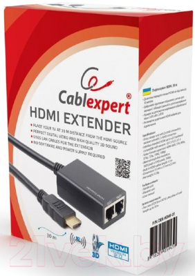 Удлинитель кабеля Cablexpert DEX-HDMI-01