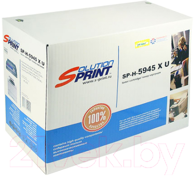 

Тонер-картридж Solution Print, Черный, SP-H-5945XU
