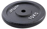 Диск для штанги Starfit BB-204 (10кг, черный) - 