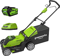 Газонокосилка электрическая Greenworks 40V G-MAX G40LM41 (2504707) - 