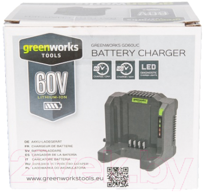 Зарядное устройство для электроинструмента Greenworks G60UC (2918507)